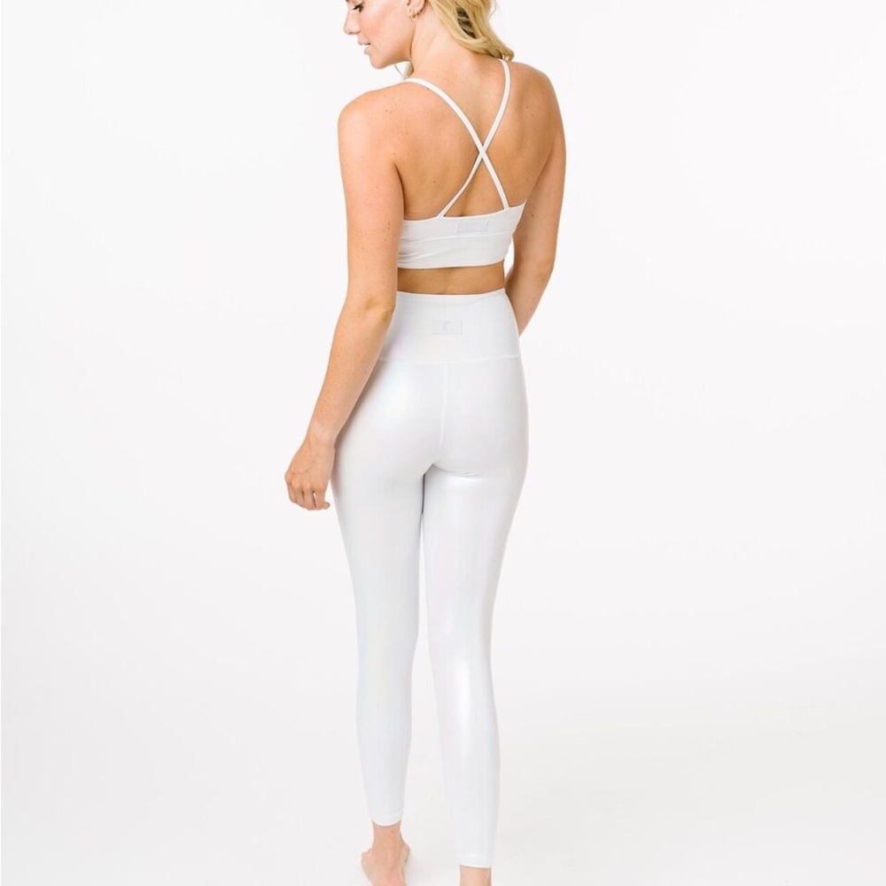 NWT NIP Zyia White Unicorn Luxe 7/8 24” 6-8